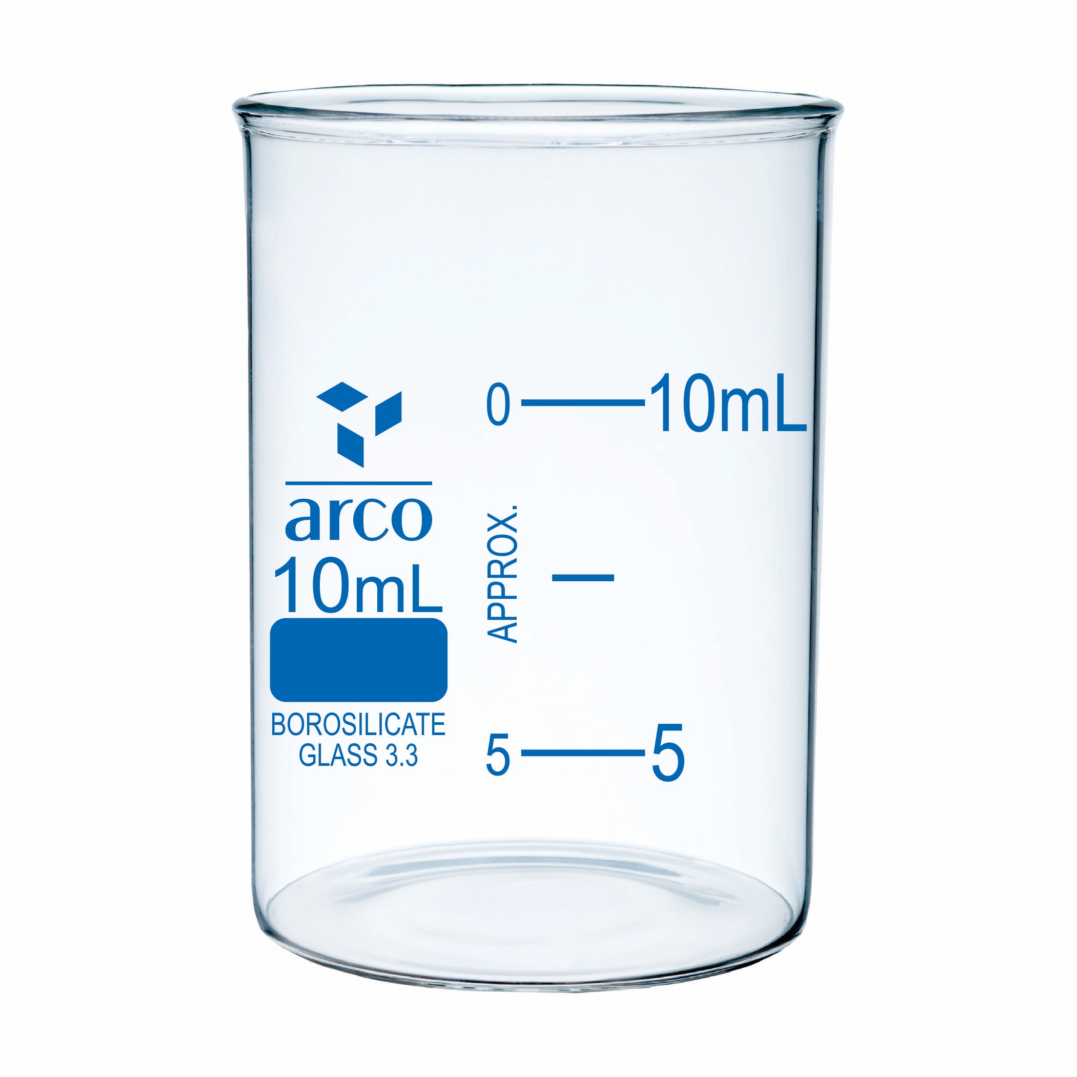 Beakers Low Form Withpout Spout 10Ml - Color: Tra