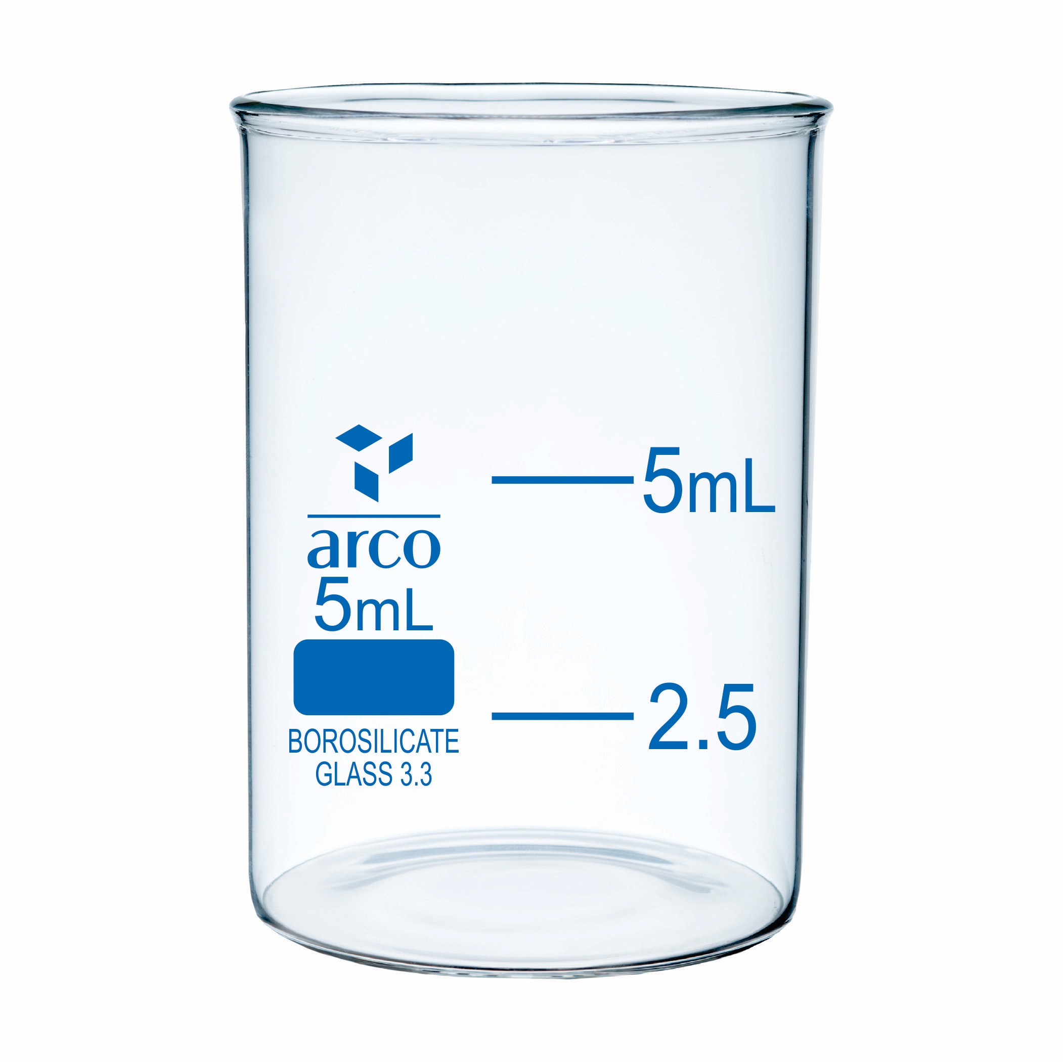 Beakers Low Form Withpout Spout 5Ml - Color: White