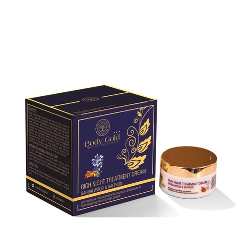Body Gold Rich Night Treatment Cream - Age Group: Na