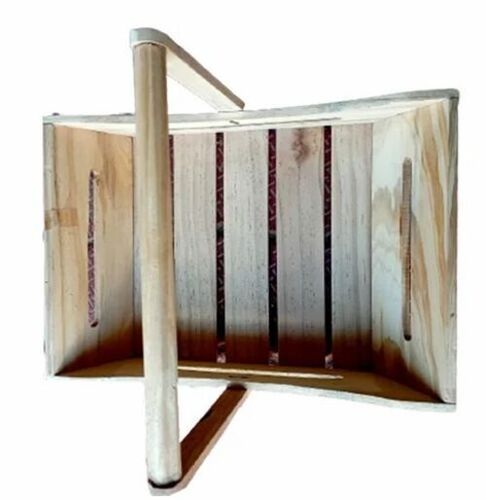 Natural Finished Pinewood Basket