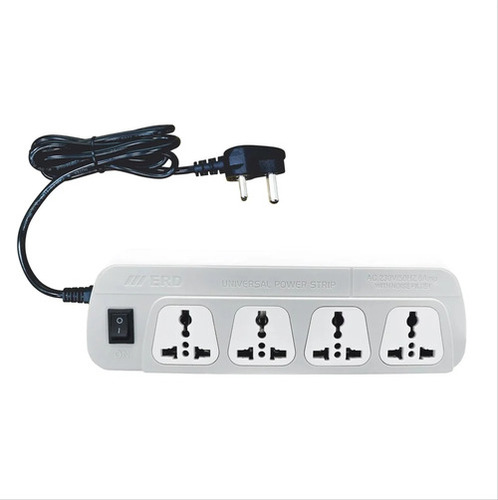 Power Extension Board 4 Way 2 M - Color: White