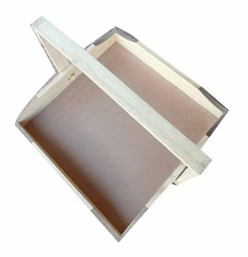 Square Wooden Basket