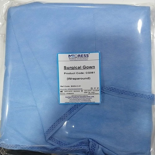 Barrier Wraparound Surgical Gown