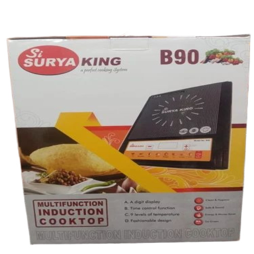 Black Electric Induction Cooktop