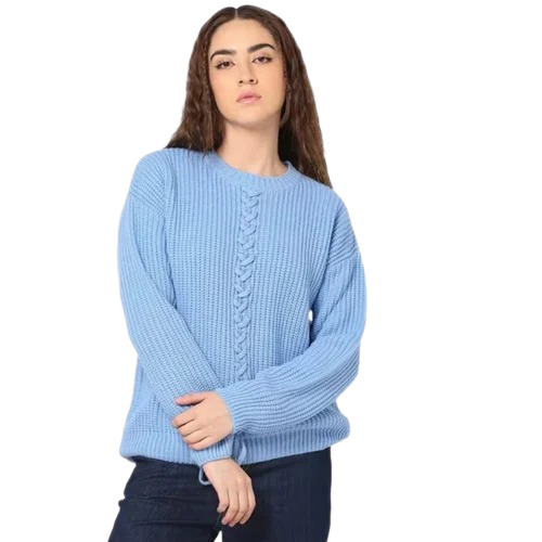 Blue Women Sweater