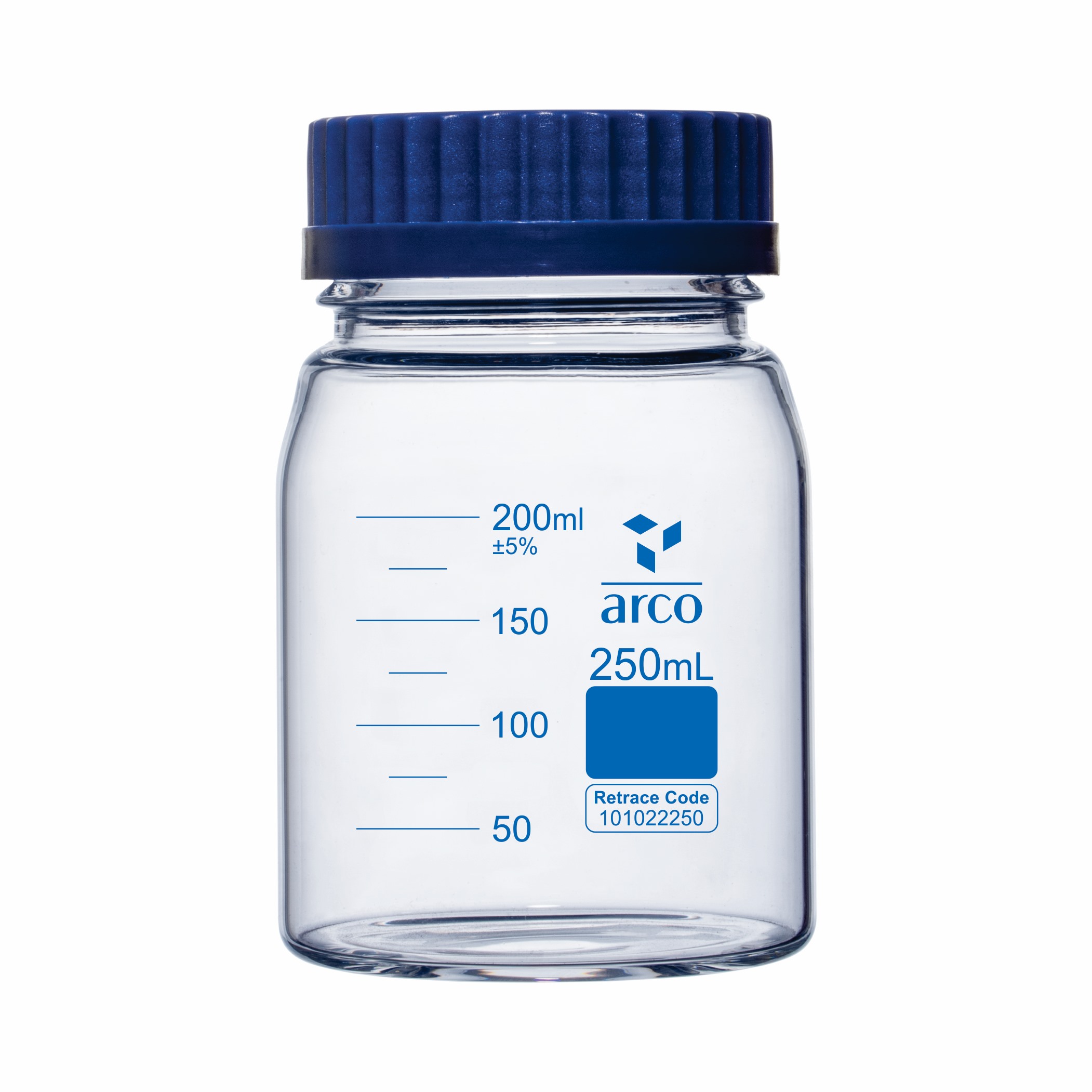 Bottles Reagent With Screw Cap 250Ml - Color: Transparent