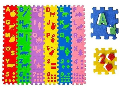 English Educational Puzzle Mat 16x16cm