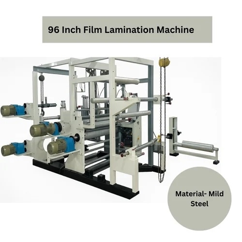 Film Lamination Machine - Metal, Silver, Electric Drive, 220-440V | Automatic, Simple Control, 1 Year Warranty
