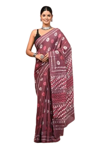 Hand Block Printed Saree