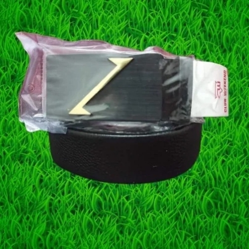Leather belt
