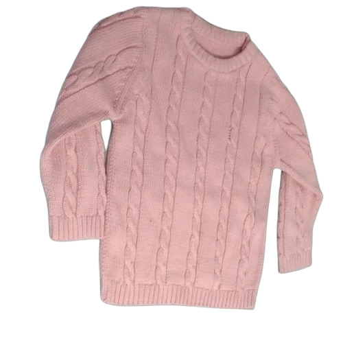 Pink Woolen Sweater