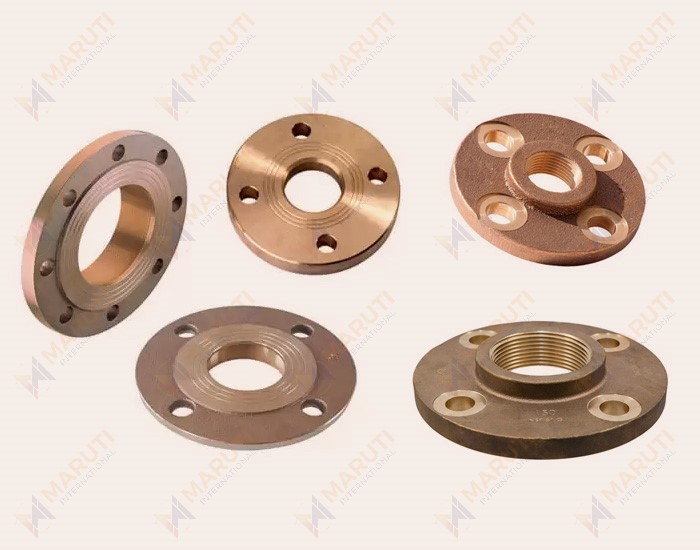 Slip-On Flange Connector Copper and Nickel Flanges