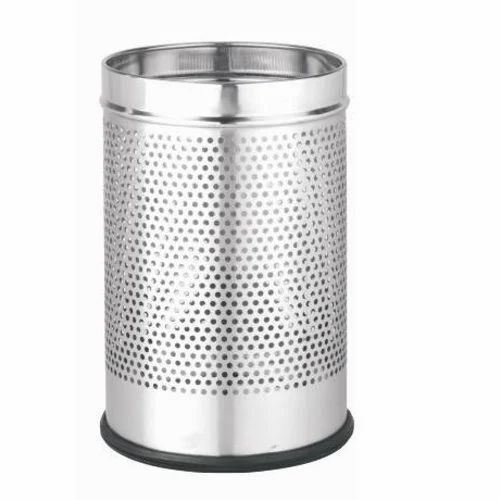 Stainless Steel Open Dustbin