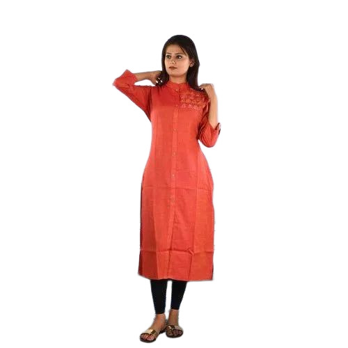 Designer Rayon Kurti - Design: Standard