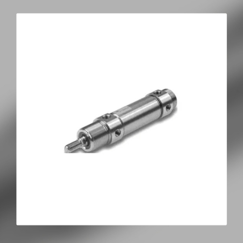 Iso 6432 Ss Mini Cylinder - Color: Silver