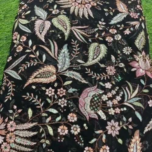 Pure Fox Georgette Fabric - Multi-Color, Wrinkle Free, Shrink Resistant | No Color Fade, Anti-Aging Textile