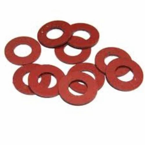 Red Fiber Washer