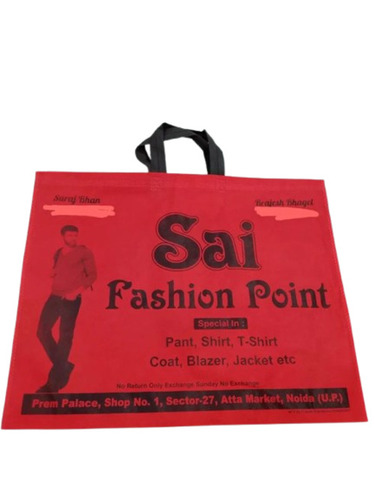 Red Printed Non Woven Bags By Friends Enterprises