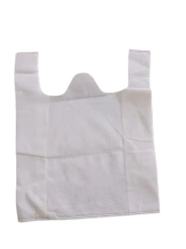White Non Woven W Cut Bags