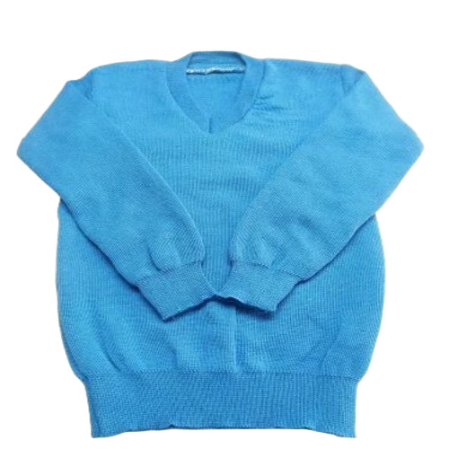 Winter Blue School Sweater