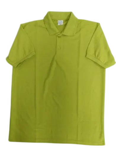 Yellow Half Sleeve T Shirt