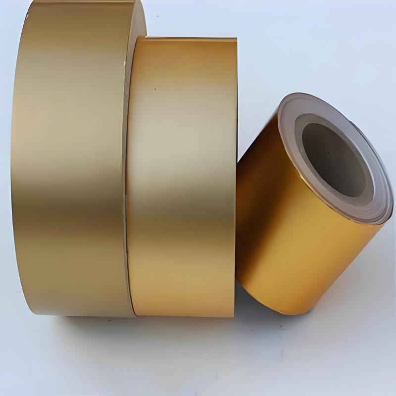 1235/8011 O Gold Aluminum Foil