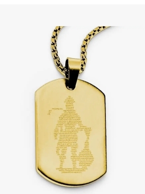 Hanuman Chalisa Pendant - Color: Multi Color