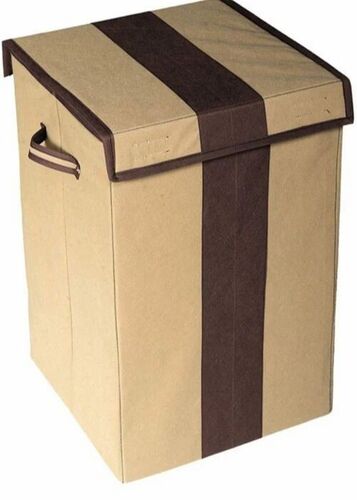 Laundry Baskets - Color: Beige And Brown