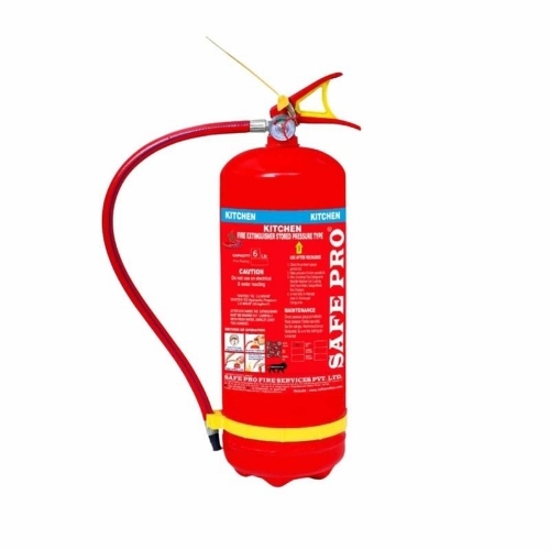 Safepro Fire Extinguisher - Color: Red
