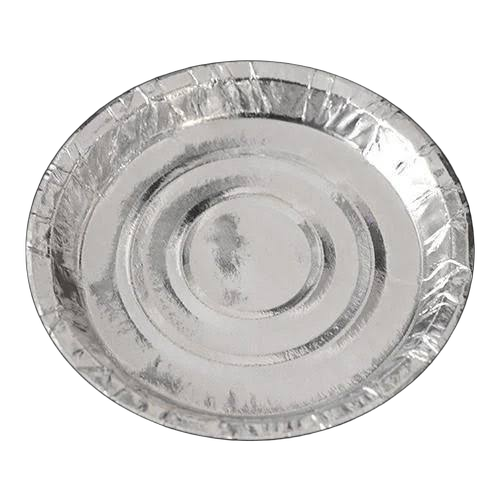 Silver Coated Paper Plate