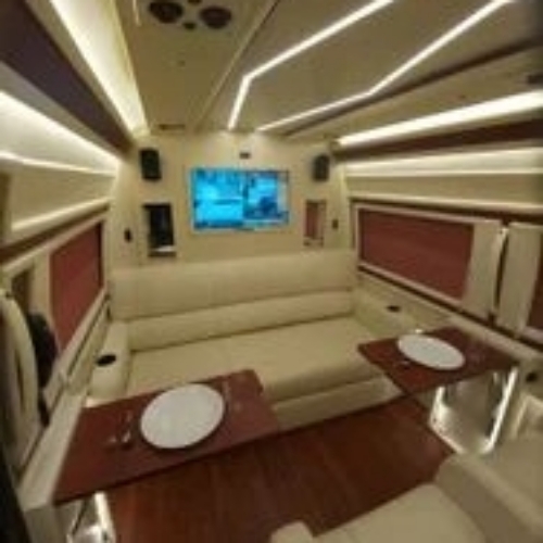 Tempo traveller camper van fabrication