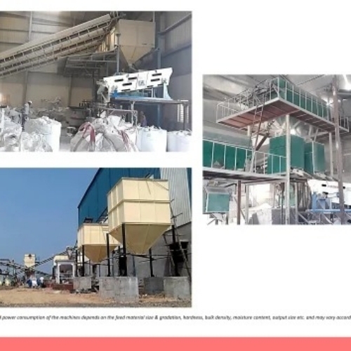 30/80 Quartz grain and making plant