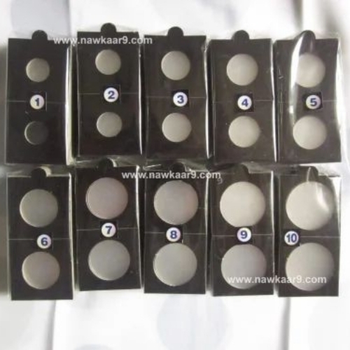 Black Coin Holder (25 Pcs/Pack X 10 Sizes )