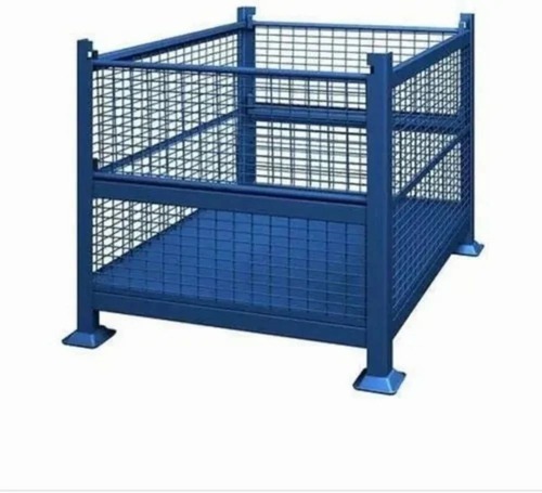 Blue Industrial Storage Bin