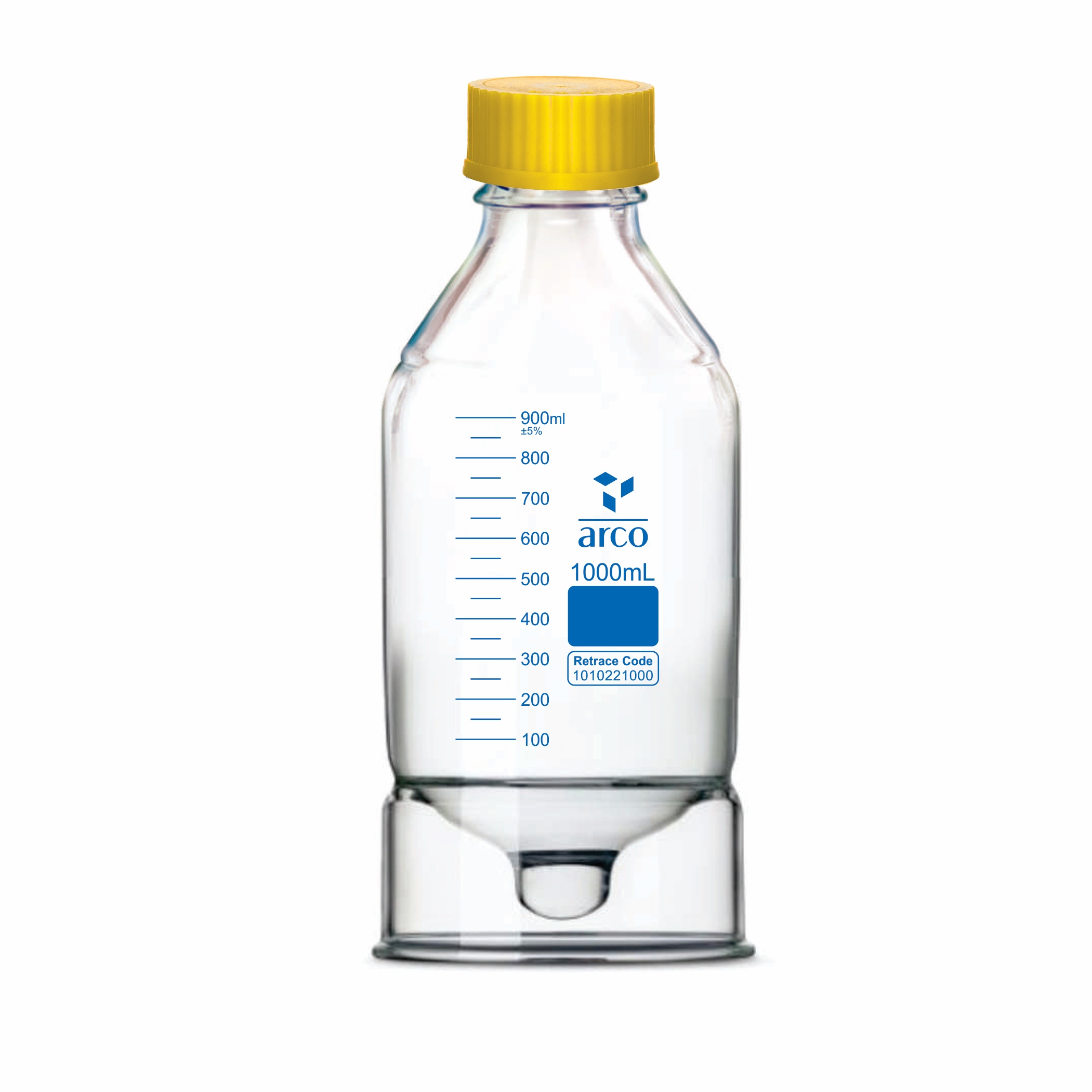 Bottle Hplc Mobile Phase Pp Screw Cap - Color: Transparent