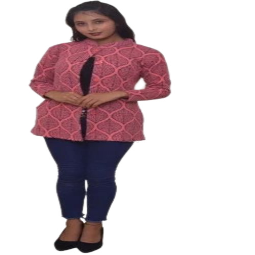 Ladies Pink Woolen Sweater