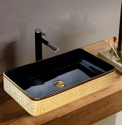 Matt Black Ceramic Wash Basin