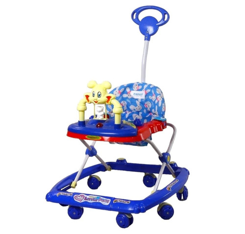 Plastic Dark Blue Baby Musical Walker