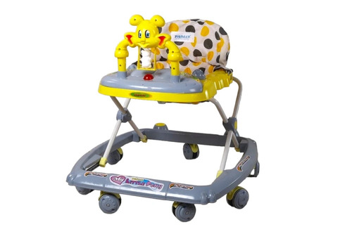 Plastic Grey Baby Musical Walker
