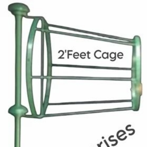 6 Feed Gl C Class Windsock Stand With Cage