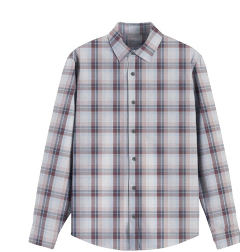 Mens Check Print Shirt