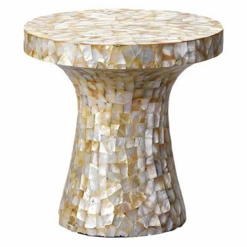 Mother Of Pearl Stone Coffee Table