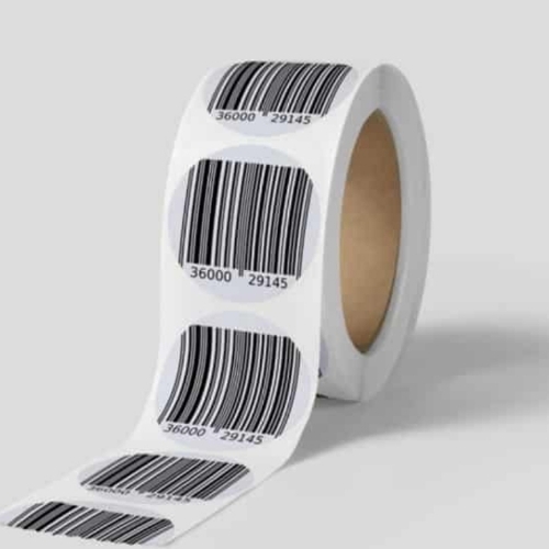Printed Barcode Label