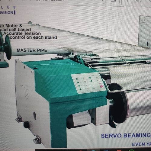 Servo beaming machine