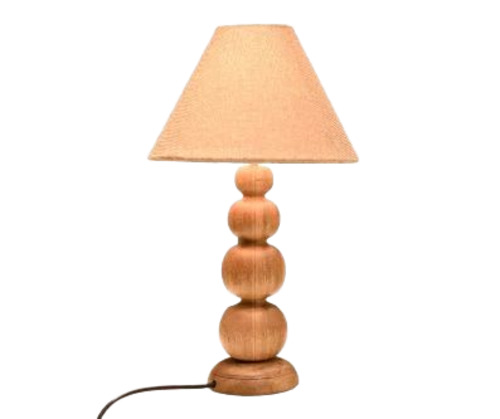 Teak Wood Table Lamp