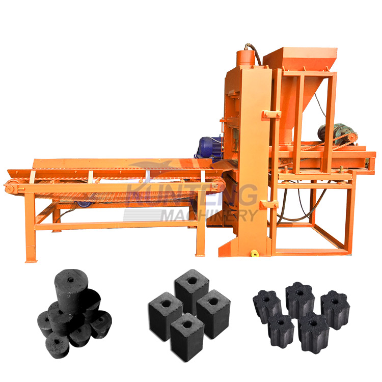 Coal Block Briquetting Machine Coal Rod Making Machine - Briquette Size: Customized