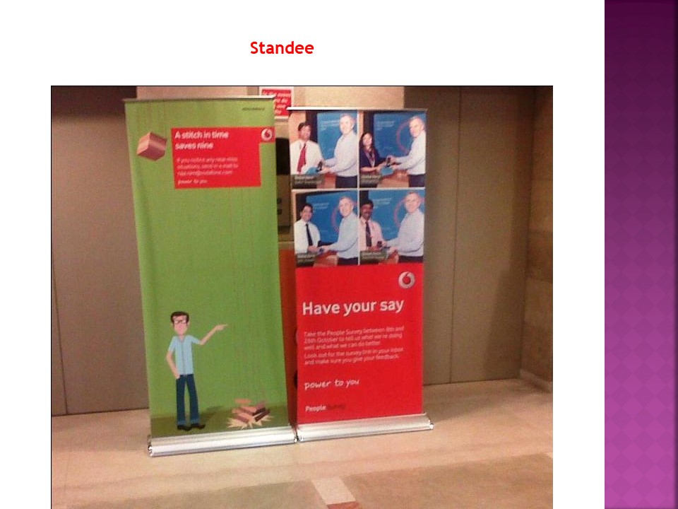 Heavy Duty Roll Up Standee