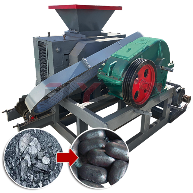 Hydraulic Metal Powder Briquette Press Machine High Pressure For Compacting Iron Ore Fines Coal Dust Charcoal Line