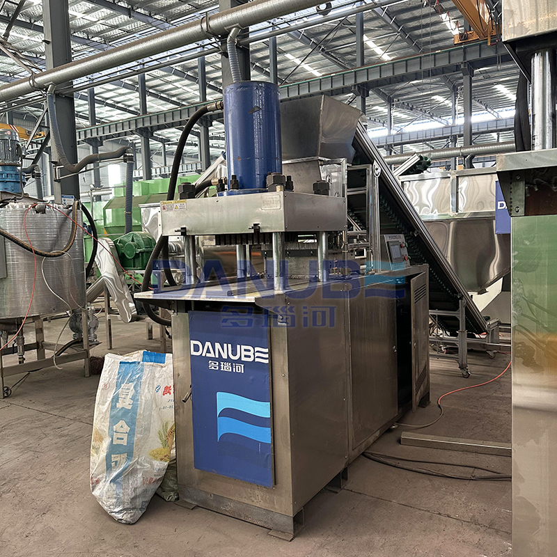 Hydraulic Pressing Machine Greenhouse Warming Carbon Briquette Making Equipment - Color: Customized