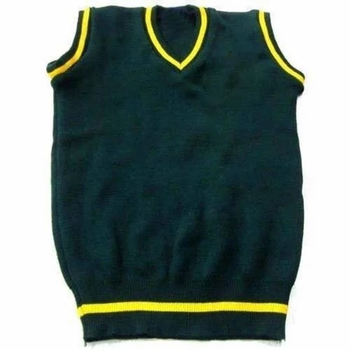 Ladies Sleeveless School Pullover Sweater